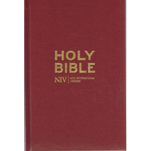 NIV Holy Bible Burgundy Hardback